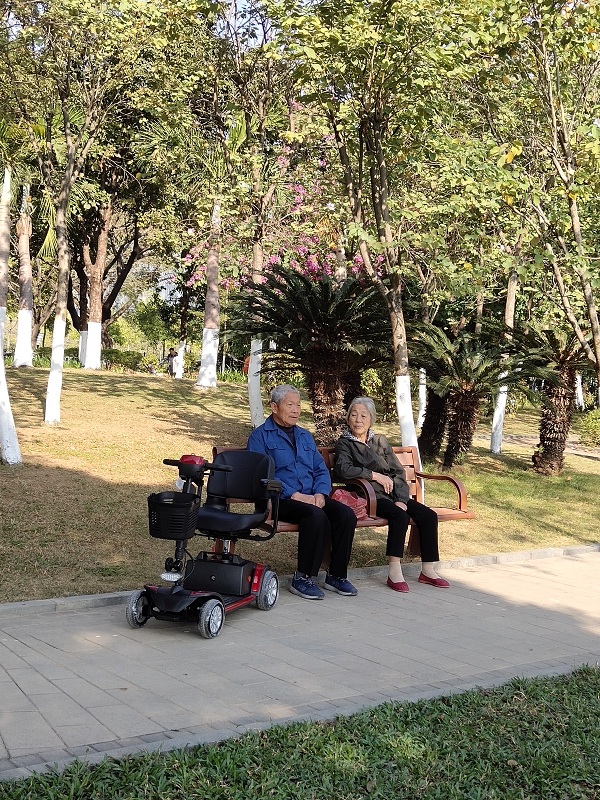 元亨電動老年代步車的部件組成結構