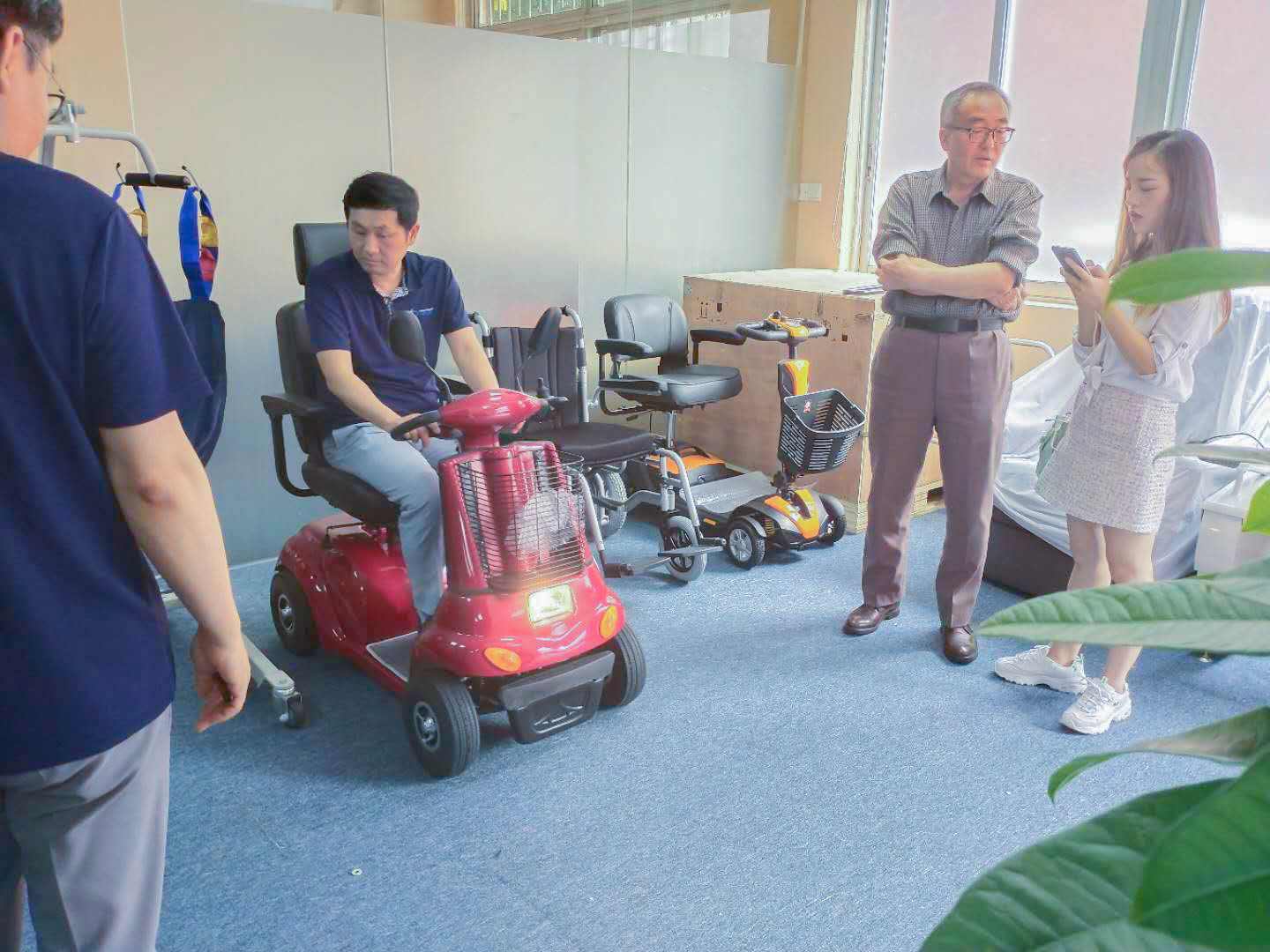 韓國客戶試駕產品