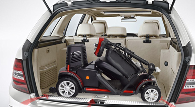 放后備箱電動車